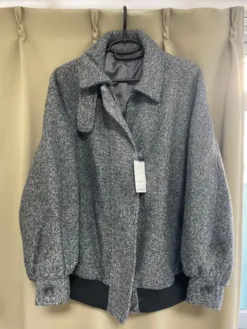 moment+ 차콜 그레이 블루종 M