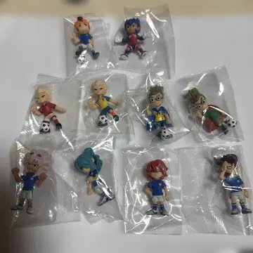 단종품 이나즈마 일레븐 폭렬! 피규어 컬렉션 10체 완벽 세트