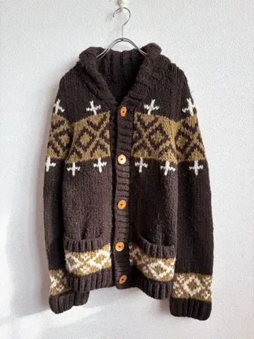 80s 니트 카우친