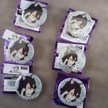 이구로 오바나이 캔뱃지 6개 세트