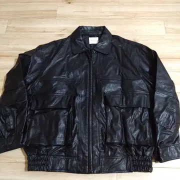 프릭스 스토어 가죽 자켓 블랙 M