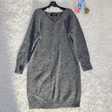 두지엠 클라세 니트 원피스 알파카 그레이