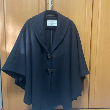 저널 스탠다드 FIDELITY 블랙 판초 코트