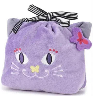 ANNASUI 안나수이 미니 고양이 복조리 파우치