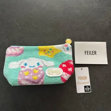 [ 완판템 ] FEILER 페이러 산리오 콜라보 시나모롤 시나몬 파우치