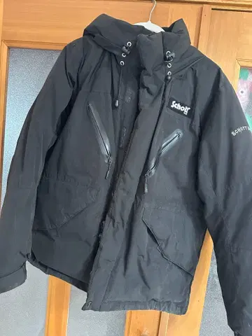 Schott 블랙 다운 자켓 L 사이즈