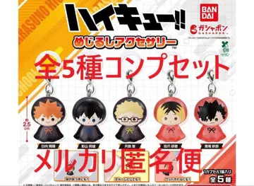 하이큐!! 메지루시 액세서리 전 5종 컴플리트 세트 2