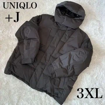 [ 새상품급 ] 유니클로 질 샌더 다운 자켓 3XL 4L 카키
