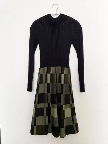 택 포함 새상품 니트 원피스 니트 원피스 일본제 부숑