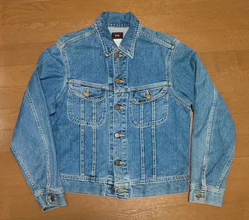 LEE 데님 자켓 일본제 빨간색 택