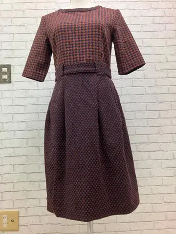 ( K12181 ) 마렐라 MARELLA 원피스 하운드투스