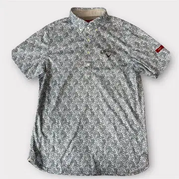 연말 세일 가격 Callaway 페이즐리 무늬 남성용 셔츠