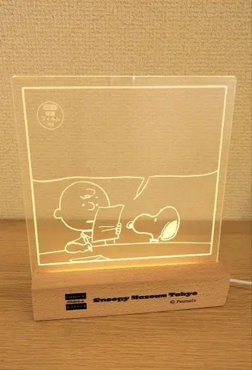 SNOOPY LED 라이팅 메시지 보드