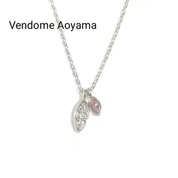 [ 새상품급 ] 반돔 아오야마 더블 리프 투탑 실버 목걸이