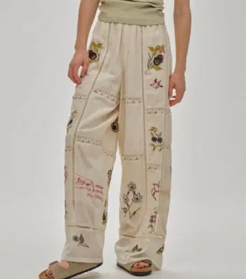 TODAYFUL 자수 팬츠