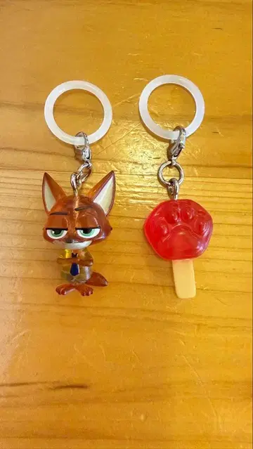 닉과 아이스캔디 키링 세트