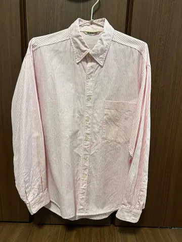 AURALEE 스트라이프 셔츠 h b&y 별주 오라리