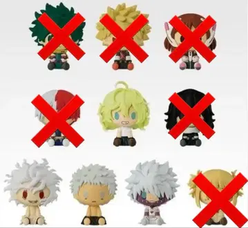 나의 히어로 아카데미아 제일복권 더 저 너머로 쵸코놋코 4종 히로아카