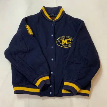 A/W 맥레거 울 바시티 자켓 블루종 M