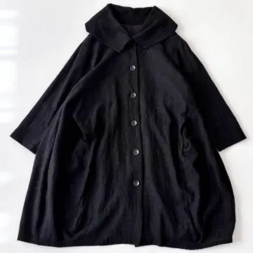 자우 울 코트 블랙