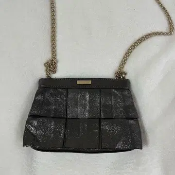 kate spade 실버 숄더백 미니백