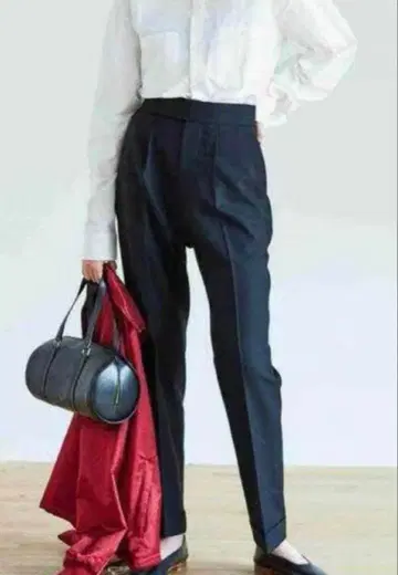 Shinzone 신존 원턱 팬츠 블랙 32 사이즈