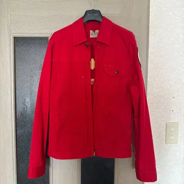 복각 Wrangler 챔피온 자켓 빨간색 자켓 사이즈 40