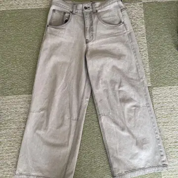 BlessU 와이드 팬츠 그레이 M