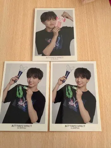 FANTASTICS 사토 타이키 포토 카드 시크릿 3장 세트