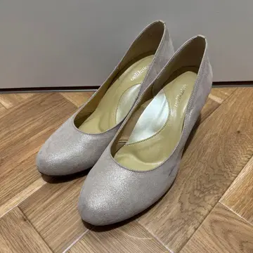 velikoko 베리코코 펌프스 24cm 베이지 라메