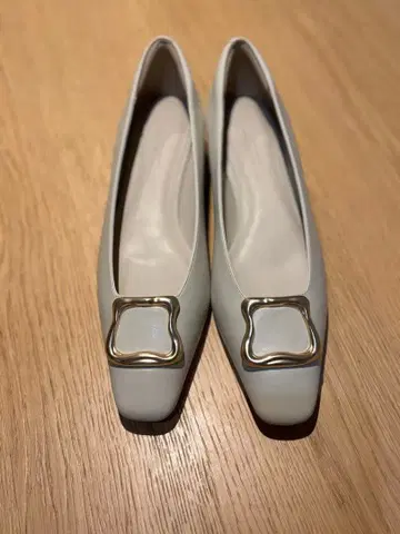 [미사용 새상품] 유나이티드 애로우즈 그린라벨 스퀘어토 펌프스 25cm