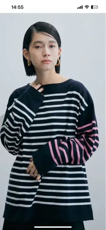 ADAM ET ROPE' G.F.G.S. 별주 보트넥 보더