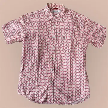 Hush Puppies 꽃무늬 반팔 셔츠 M