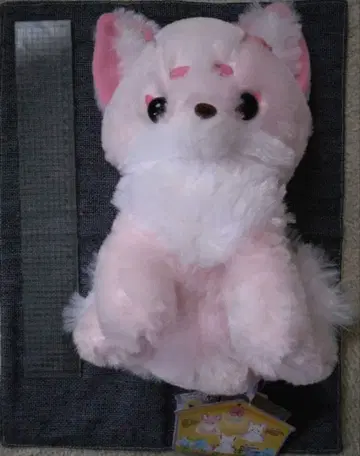 쪼꼬만 여우 구미호 야행 딸기 대복 big 봉제 인형 약 30cm