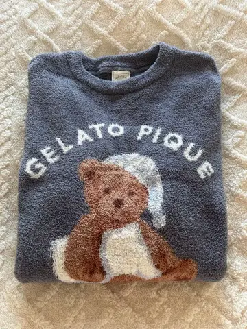 새상품급 GELATO PIQUE 곰 디자인 룸웨어