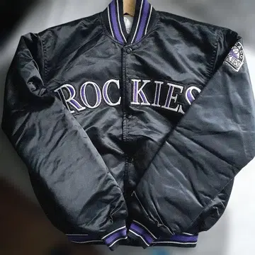 STARTER 콜로라도 로키스 바시티 자켓 충전솜