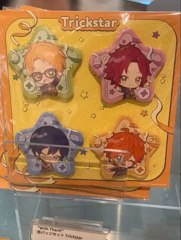 앙스타 with thanx 캔뱃지 Trickstar 2개 세트