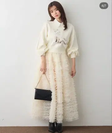 튤 캉캉 스커트 안미누 셀포드 프레이 아이디 좋아하시는 분께