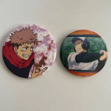 주술회전 야구 꽃놀이 이타도리 유우지 캔뱃지