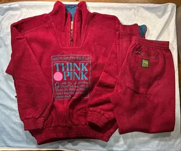 구제 의류 플리스 THINK PINK 셋업