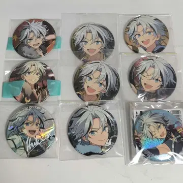 타키이부키 캔뱃지 세트 신생 9주년 포토카드 홍월 앙상블 스타즈