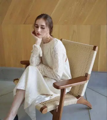 acka 올 레이스 원피스