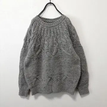 BATONER 바토너 SPREAD ALAN CREW 크루넥 니트