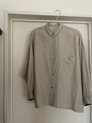 레어 요건 레일 빈티지 실크 셔츠 블라우스