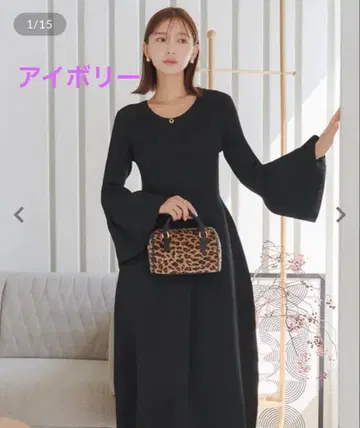 KOBE LETTUCE 아이보리 니트 원피스 프리 사이즈