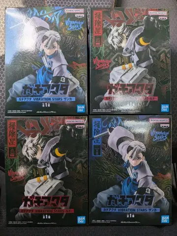 가치액터 VIBRATION STARS 루드 잔카 피규어 2종 4체
