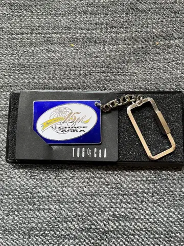 CHAGE&ASKA 팬클럽 판매 칠보 세공 키링