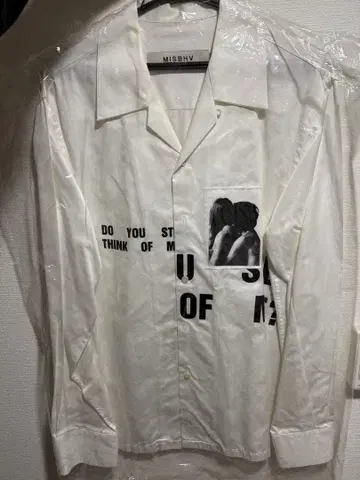 MISBHV 화이트 박스 셔츠