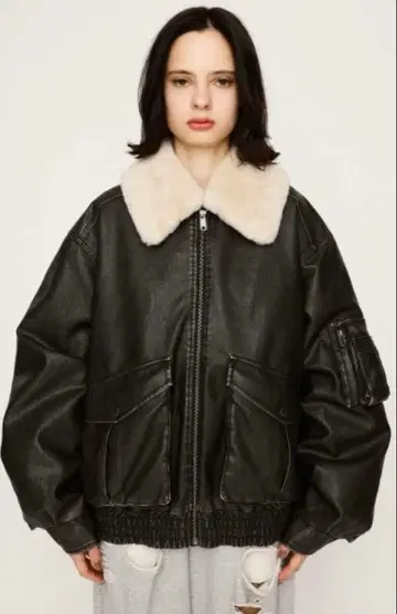 이번 시즌 SLY WASHED PUFFER BZ 워시드 퍼퍼 블루종