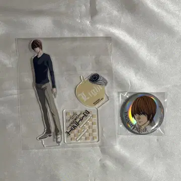 데스노트 야가미 라이토 아크릴 스탠드 캔뱃지